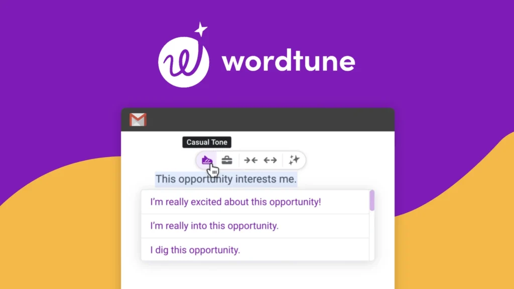Wordtune Ai chrome extension